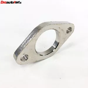 Fit 38mm Wastegate 2 Bolt Flange Mild Steel Dump Pipe Tube Adapter Flange - Picture 1 of 8