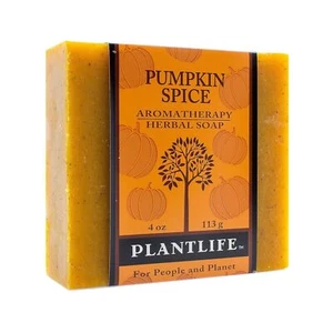 Plantlife Pumpkin Spice Bar Soap - Moisturizing and Soothing Soap for Your Sk... - Picture 1 of 6