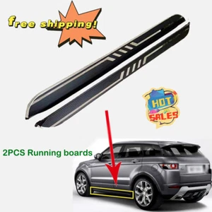 estriberas aptas para LR Range Rover Evoque 2011-2019 peldaños laterales barras Nerf - Imagen 1 de 6