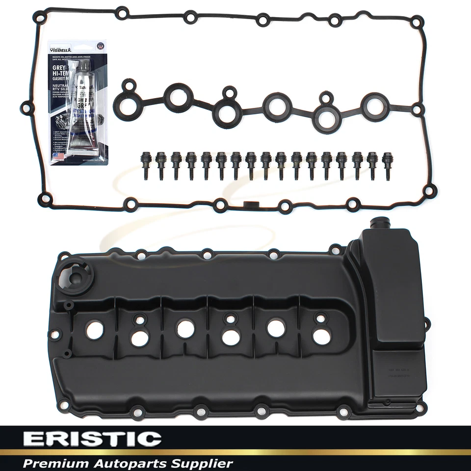 Cubierta de válvula de motor con junta y silicona RTV para VOLKSWAGEN PASSAT 2006-2016 3,6 L Foto 1 de 2