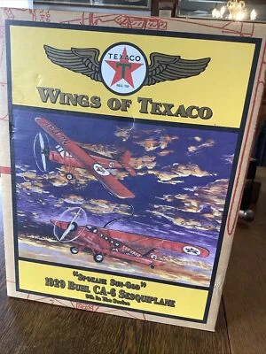 Wings of Texaco Airplane Spokane Sun-God 1929 Buhl CA-6 Sesquiplane 9th Series - Image 1 of 4
