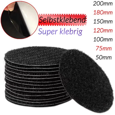 Klettscheibe Haftscheibe Selbstklebend Ersatzklet für Schleifteller Stützteller - Image 1 of 4