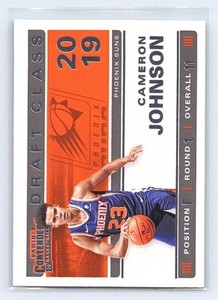 2019 Panini Contenders #11 Cameron Johnson 2019 Draft Class Contenders MT/NRMT