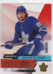 20/21 SYNERGY..WILLIAM NYLANDER..EXCEPTIONAL YOUNG STARS GOLD../449..MAPLE LEAFS - Bild 1 von 2