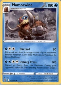 Mamoswine Rare Pokemon Card 033/189 Astral Radiance - Picture 1 of 2