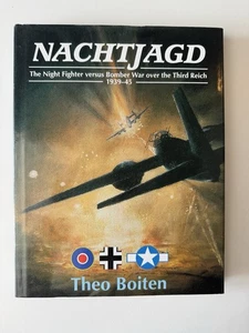 'Nachtjagd' Book Signed Twice by Major Martin Drewes KC with Oak Leaves 52 Vics - Picture 1 of 10