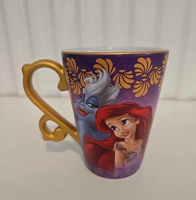 Rare Disney Fairytale Designer Collection Ariel Ursula The Little Mermaid Mug - Image 1 of 4
