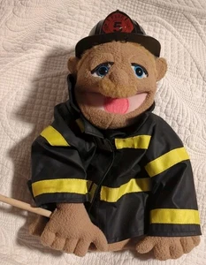 Melissa And Doug Firefighter Puppet Used Condition - Picture 1 of 10