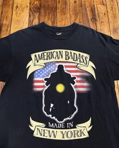 Camiseta De Colección WWF The Undertaker American Badass Talla XL 2000 Hecha en Nueva York - Imagen 1 de 18