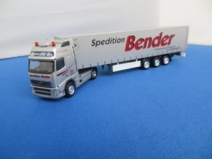 Herpa Volvo FH GL XL Gardinenplanen-Sattelzug "Bender" - Bild 1 von 6