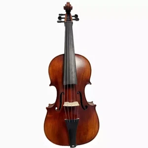 Good 5 string Viola 18",big resonant sound,Flames maple wood Viola #15593 - Picture 1 of 15