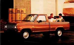 POSTCARD AUTOMOBILE FORD PICKUP 1986 F RANGER - Picture 1 of 2
