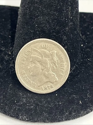 1876 Three Cent Nickel - Image 1 of 2