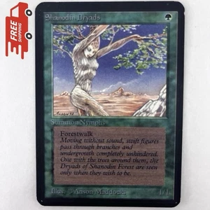 MTG Shanodin Dryads Alpha Magic The Gathering TCG Card Shipping Included - Picture 1 of 6