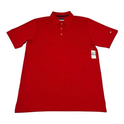 New Jack Nicklaus XL Golf Polo Shirt Red StayDri Moisture-Wicking Performance - Image 1 of 4