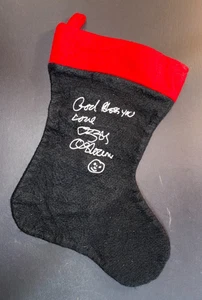 Vintage Original Ozzy Osbourne Black Sabbath Promotional Christmas Stocking - Picture 1 of 2