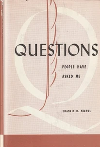 Fragen, die Menschen mir gestellt haben von Francis Nichol 1959 HC/DJ - Bild 1 von 2