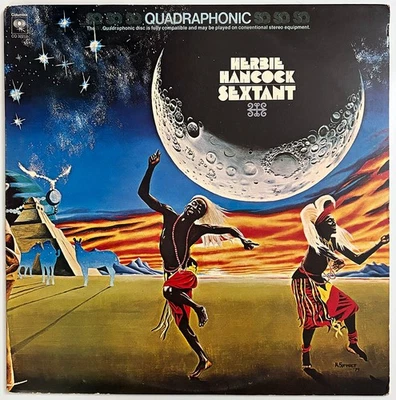 HERBIE HANCOCK "Sextant" 1973 Quadraphonic LP, Columbia CQ-32212, VG++/High VG - Image 1 of 4