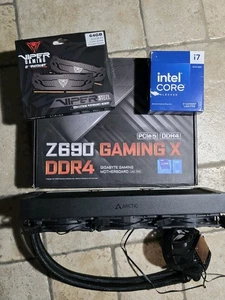 Z690 Gaming X + I7 14700KF + ARCTIC Liquid Freezer III 360 RGB + 64GB DDR4 3600  - Foto 1 di 11