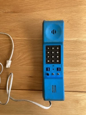 BT TELE 284A Engineers Handset BLUE made by Chesilvale Ltd  Good Condition - Image 1 of 2