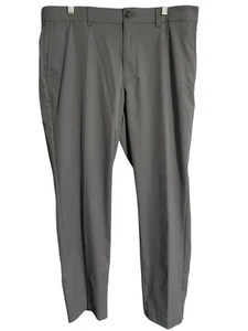 Grand Slam Mens Gray Active Waistband Stretch Pants Size 34x30 Golf Office - Bild 1 von 8