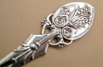 Antique Ornate Silver Letter By Crosby Moore & Foss Bostan USA - Markd STERLING - Image 1 of 4