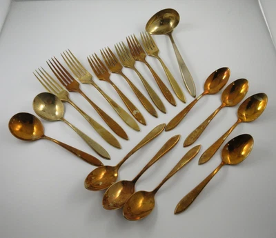 Lote de cubiertos Dirilyte REGAL 18 piezas cucharaditas tenedores salsa crema sopa Foto 1 de 4