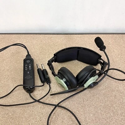 DEFECTIVE David Clark Pro X On Ear Noise Cancelling Aviation Headset Dua G3D Foto 1 de 4