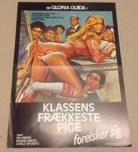 "La liceale nella classe dei ripetenti" Guida '83 Danish Movie Press Release Kit - Bild 1 von 3