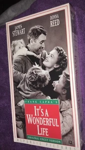Its a Wonderful Life (VHS, 1993, Uncut) New Sealed Christmas - Imagen 1 de 3