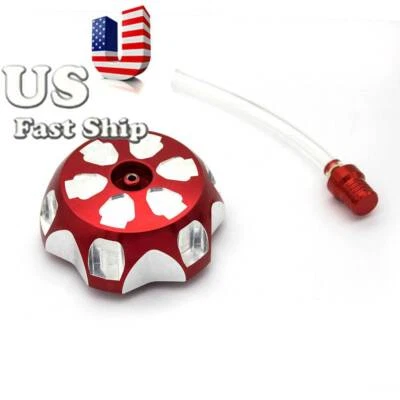 Tapa del tanque de combustible para YFM 700R Raptor 700 2008-2019 CNC Dirtbike pivote Pit Foto 1 de 4