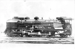CPA THEME TRAIN LES LOCOMOTIVES FRANCAISES CHEMINS DE FER P.L.M.LOCOMOTIVE 231 - Picture 1 of 2