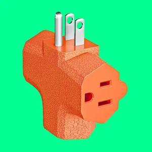 1 Plug to 3 Outlet Power Converter Splitter Socket Adapter Quick Charger f Home - Picture 1 of 1