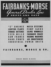 Fairbanks Morse Catalog  1935 (please read description)