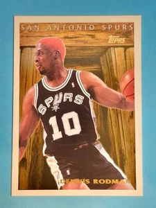 1995-96 Topps Pan For Gold Dennis Rodman San Antonio Spurs #PFG15 ๐ - Picture 1 of 2