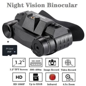 NVG-G1 Infrared Night Vision Binocular Head Mount 4.5x Zoom 940nm Goggles Device - Picture 1 of 6