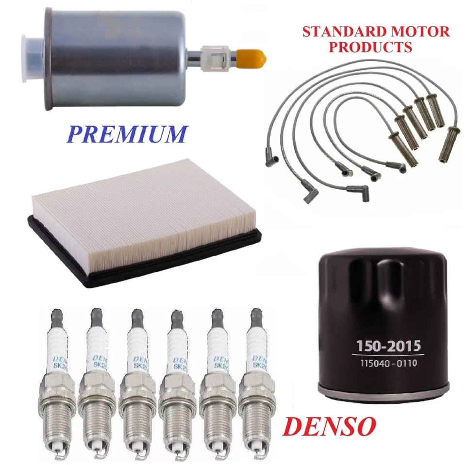 调整套件过滤器 火花塞 适用于 OLDSMOBILE CUTLASS SUPREME V6 3.1L 1994-1997 — 第 1/1 张图片