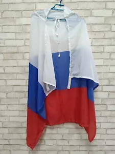 Russia national team fan cape one size tricolor - Picture 1 of 5