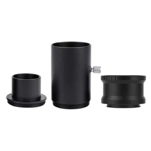 Adaptador de cámara sin espejo anillo en T + adaptador de montaje telescópico de 1,25" + tubo de extensión - Imagen 1 de 14