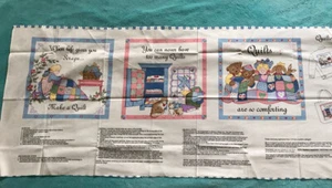 Vintage Quilters Appliqué Panel by VIP. Three Appliques to sew onto clothing etc - Picture 1 of 5