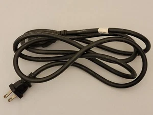 6ft 10A 125V Power Cord 2 Prong [For Some Xbox 360 & PlayStation 4 PS4 Models] - Picture 1 of 3