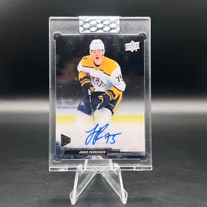 2022-23 Upper Deck Clear Cut - Rookies Juuso Parssinen #CC-PA RC Auto Sealed RC - Picture 1 of 2