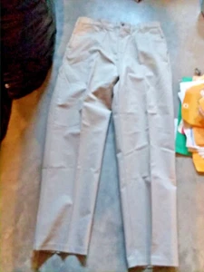 Cintas Mens Brown Dress Pants Size 34 Brand New - Picture 1 of 6