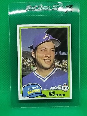 ⚾1981 Topps TRADED Set Break #804 JOHN MONTEFUSCO⚾ NM NR-MINT or Better - Image 1 of 2