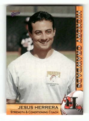 2004 Multi-ad Hickory Crawdads 6 Jesus Herrera CO - Image 1 of 2