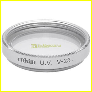 28mm. Filtro UV Cokin V-28 Silver a vite M28. Ultra violet lens filter.