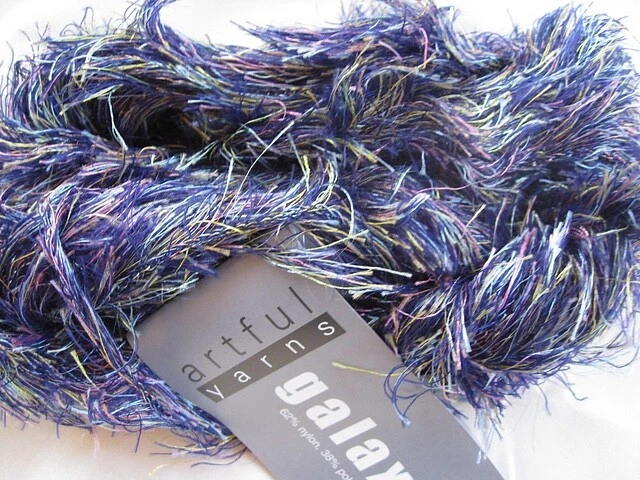 1 - 4 madejas hilos artísticos GALAXY hilo de pestañas suave y sedoso Foto 1 de 1