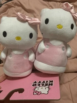 Zapatillas hello kitty talla L 9-10 nuevas rosa y blanco Foto 1 de 2