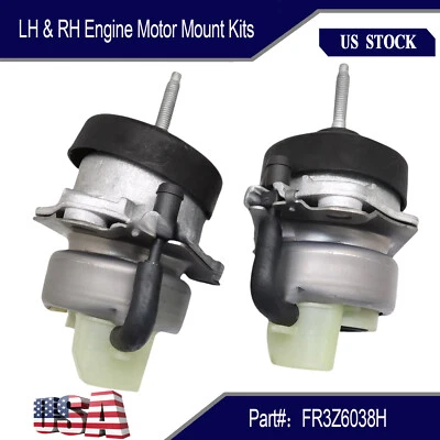 For 2015-2022 Ford Mustang 2.3L  FR3Z6038H New LH&RH Engine Motor Mount Kits USA - Image 1 of 4