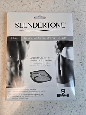 Almohadillas de gel tonificante abdominal de repuesto Slendertone unisex 9 almohadillas ver fecha Foto 1 de 3